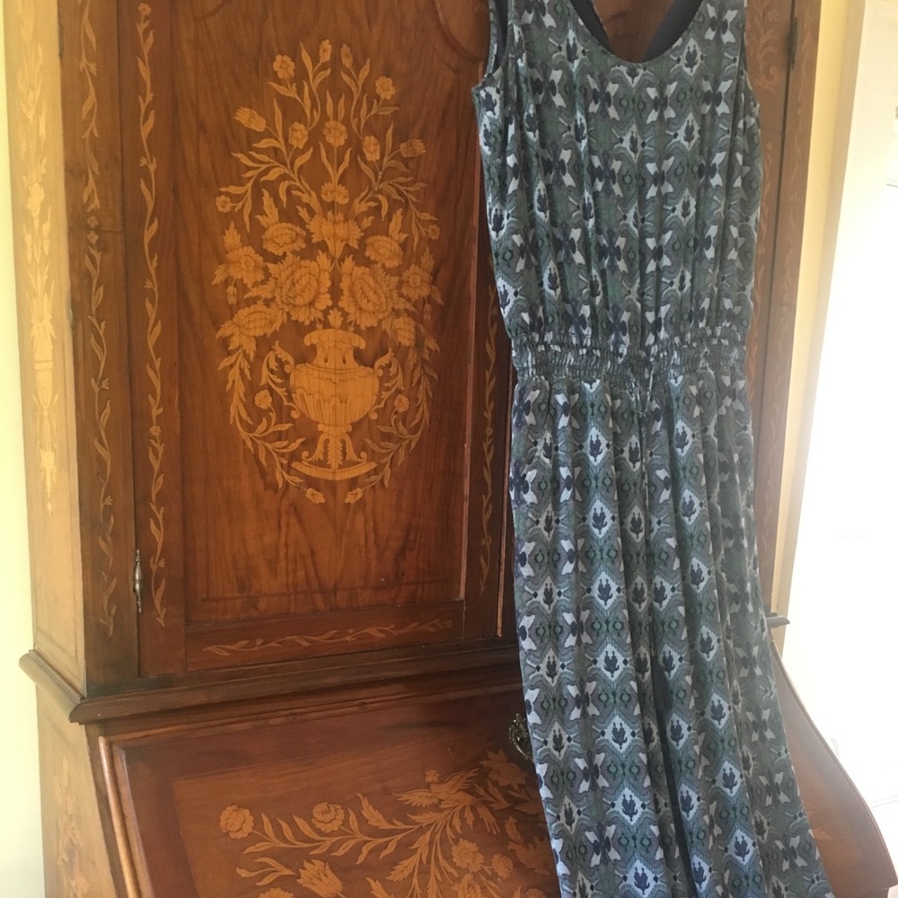 Fabulous Tory Burch summer ikat jumpsuit!  Mint.